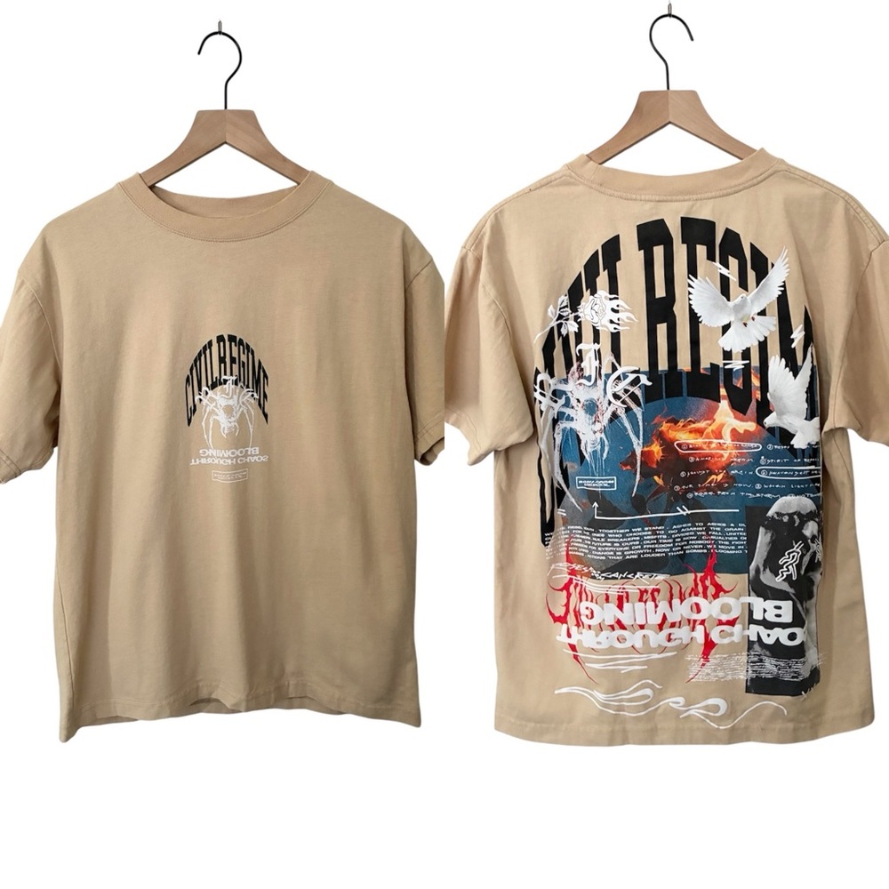 Civil Regime Men's Signs of the Times  T-Shirt